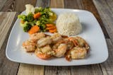 Shrimp with Garlic & Oil Plate