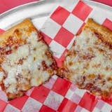 Tomato & Cheese Pizza Slice