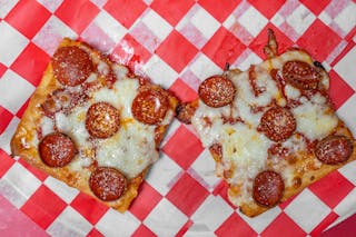 One Topping Pizza Slice