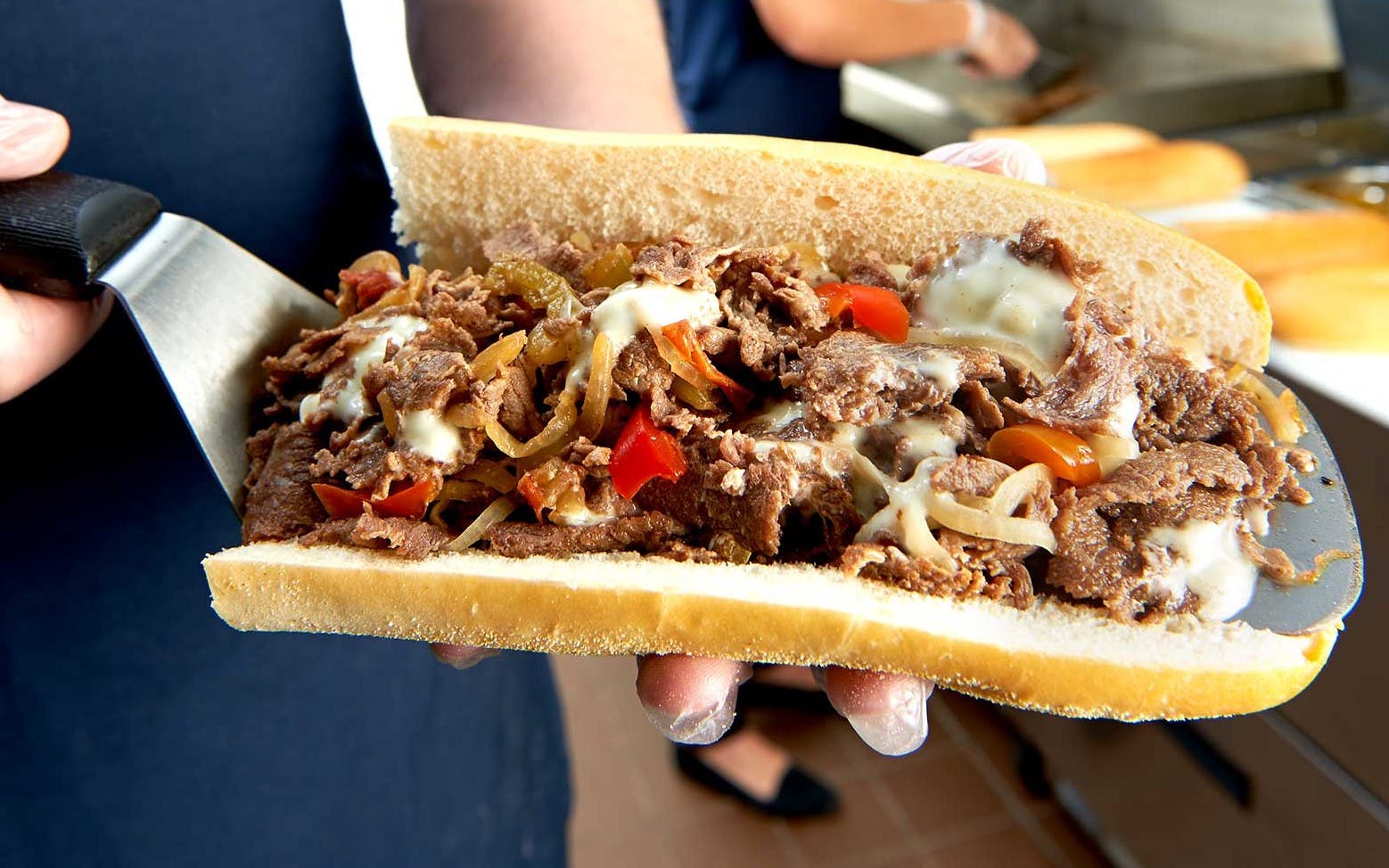 Philly Cheese Steak Hot Sub