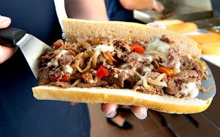 Philly Cheese Steak Hot Sub