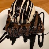 Brownie with Vanilla ice cream
