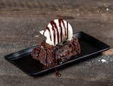 Brownie with Vanilla ice cream