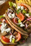 Gyro Plate with Fries