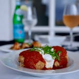 Meatballs with Ricotta Dollop