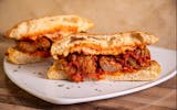 Meatball Parmigiana Sandwich