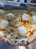 White Pizza Slice