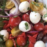 Mozzarella Tomato & Roasted Peppers Salad