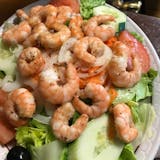 2. Tossed Salad with Shrimp