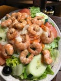 2. Tossed Salad with Shrimp