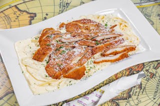 3. Fettuccini Alfredo with Chicken