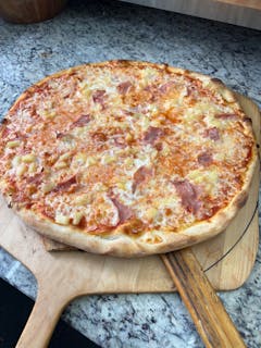 Hawaiian Ham & Pineapple Pizza