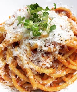 Bucatini Marinara Pasta