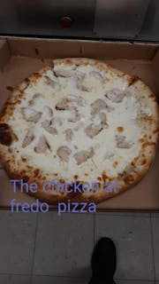Alfredo Chicken Pizza