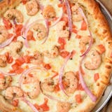 Garlic Shrimp Pizza