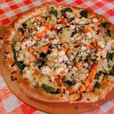 Gourmet Spinach & Artichoke Pizza