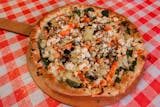 Gourmet Spinach & Artichoke Pizza