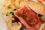 Muffuletta Po'Boy Sandwich