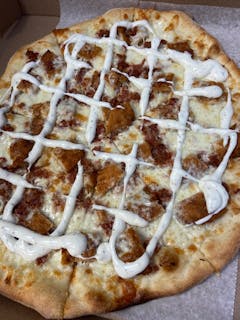 Chicken Bacon Ranch Pizza