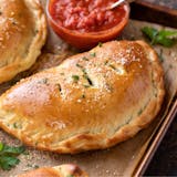 All meat calzone