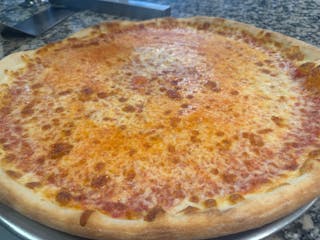 2 large plain pizzas