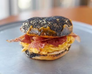 Egg & Meat Bagel Breakfast