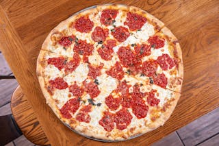 Margarita Pie with Fresh Mozzarella