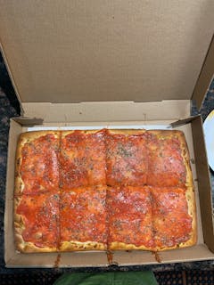 Upsidedown Square Pizza