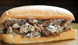 Philly Cheesesteak Hero