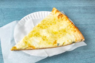 White Round Pizza
