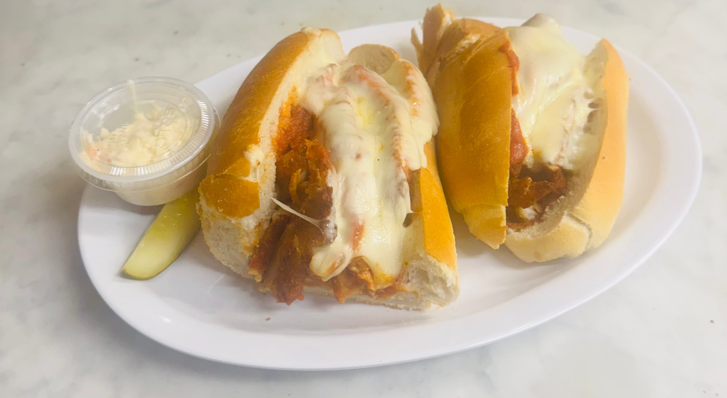 Eggplant Parmigiana Hero