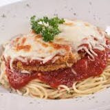 Spaghetti with Chicken Cutlet