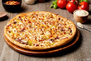 Cheeseburger Pizza