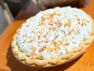 Coconut cream pie