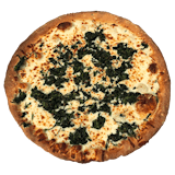 Spinach Alfredo Pizza