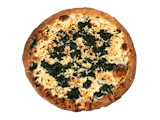 Spinach Alfredo Pizza