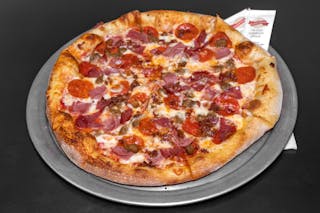 Five Meats Pizza