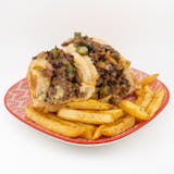 Philly Steak Sandwich & Fries Special