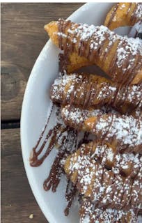 Nutella Fried dough bites