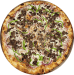 Tenderloin Steak Pizza