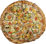 Garden Deluxe Pizza