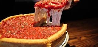 Original Old World Deep Dish Pan Cheese Pizza