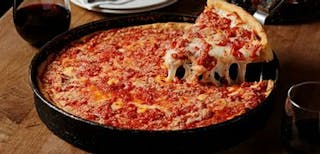 Old Word Stuffed Cheese Pizza