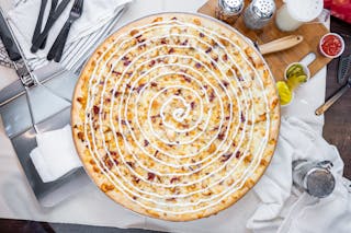 Chicken Bacon Ranch Pizza