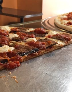 Eggplant Parmesan Pizza