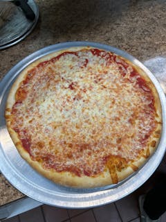 Traditional Thin Crust Cheese Pizza