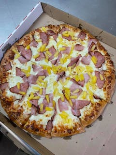 Hawaiian BBQ Chicken Pizza
