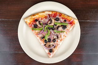 NY Style Veggie Thin Crust Pizza