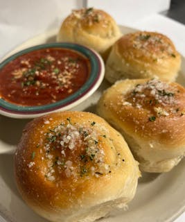 Basket of Garlic Rolls