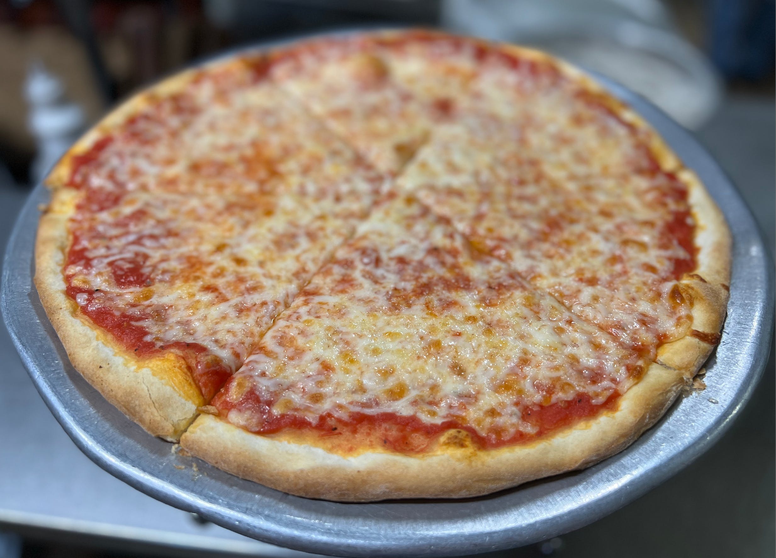 NY Style Thin Crust Cheese Pizza